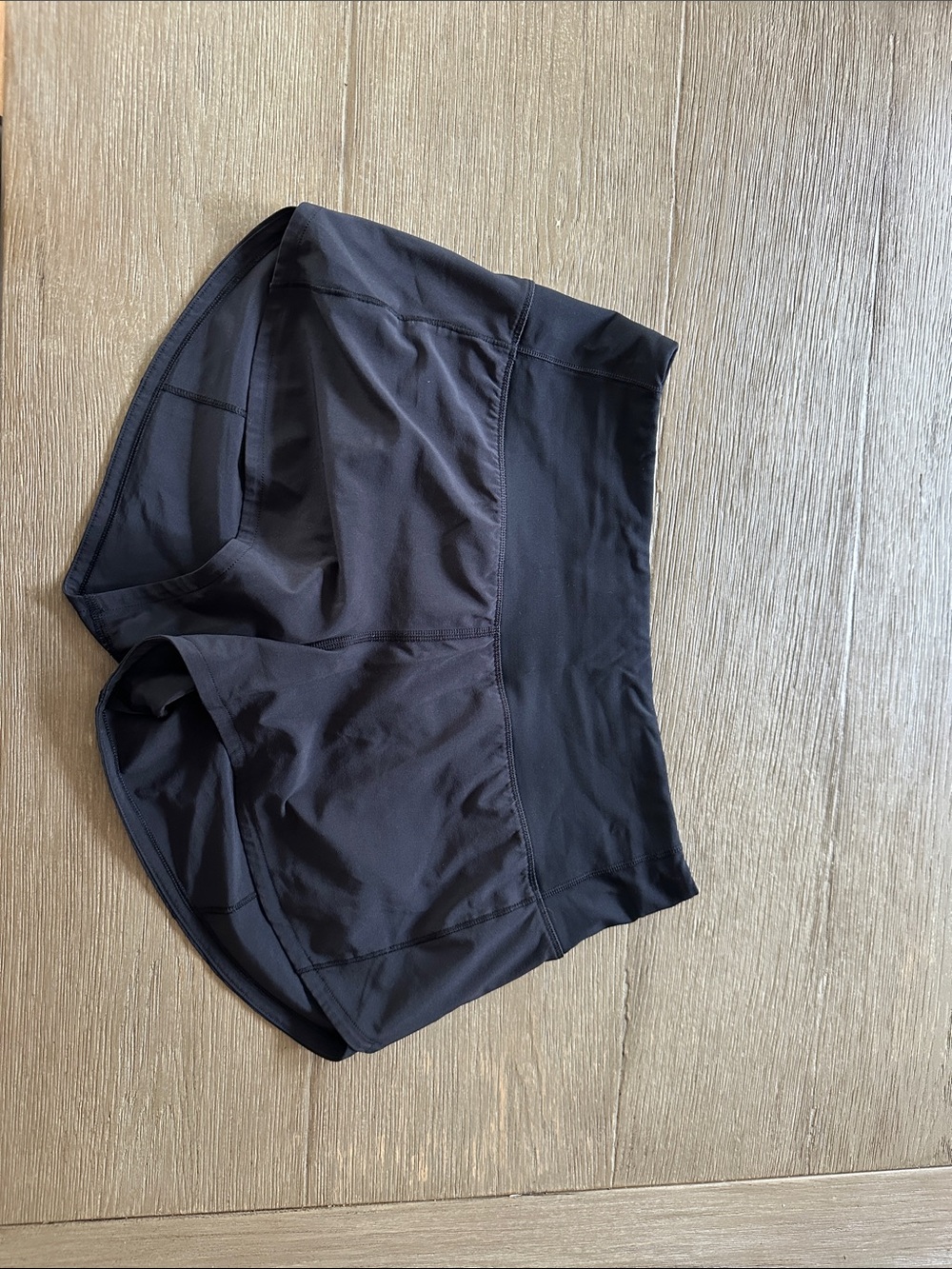 Women’s High-Waist Black Performance 2” inseam lululemon Shorts